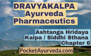 DRAVYAKALPA - Ayurveda Pharmaceutics