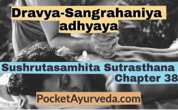 Dravya-Sangrahaniya-adhyaya-Sushruta-Samhita-Sutrasthana-Chapter-38