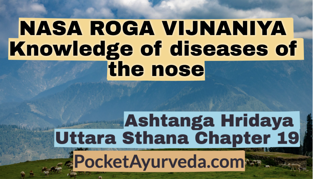 NASA ROGA VIJNANIYA - Knowledge of diseases of the nose