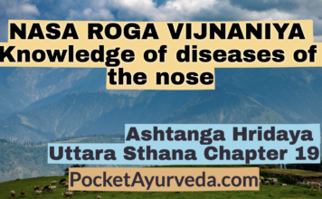 NASA ROGA VIJNANIYA - Knowledge of diseases of the nose
