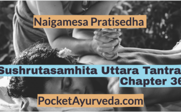 Naigamesa-Pratisedha-Sushrutasamhita-Uttaratantra-Chapter-36