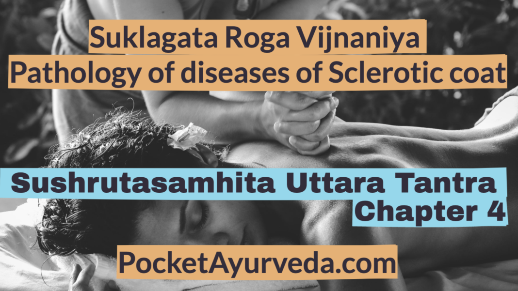 Suklagata Roga Vijnaniya - Pathology of diseases of Sclerotic coat - Sushrutasamhita Uttaratantra chapter 4