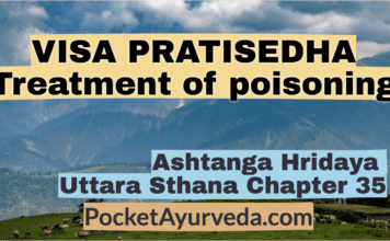 VISA PRATISEDHA - Treatment of poisoning