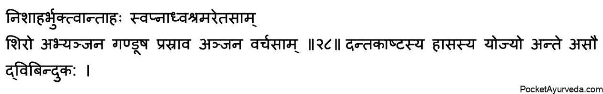 Pratimarsha Kala time to administer Pratimarsha Nasya