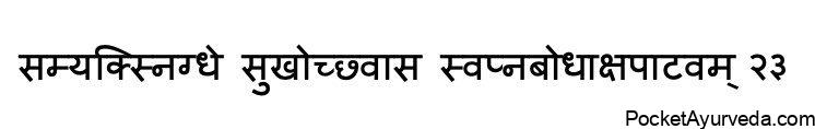 Samyak Nasya Lakshana and Symptoms that indicate good Sneha Nasya (with oil or Ghee)