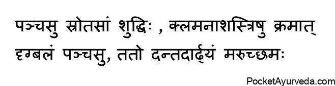 pratimarsha nasya benefits