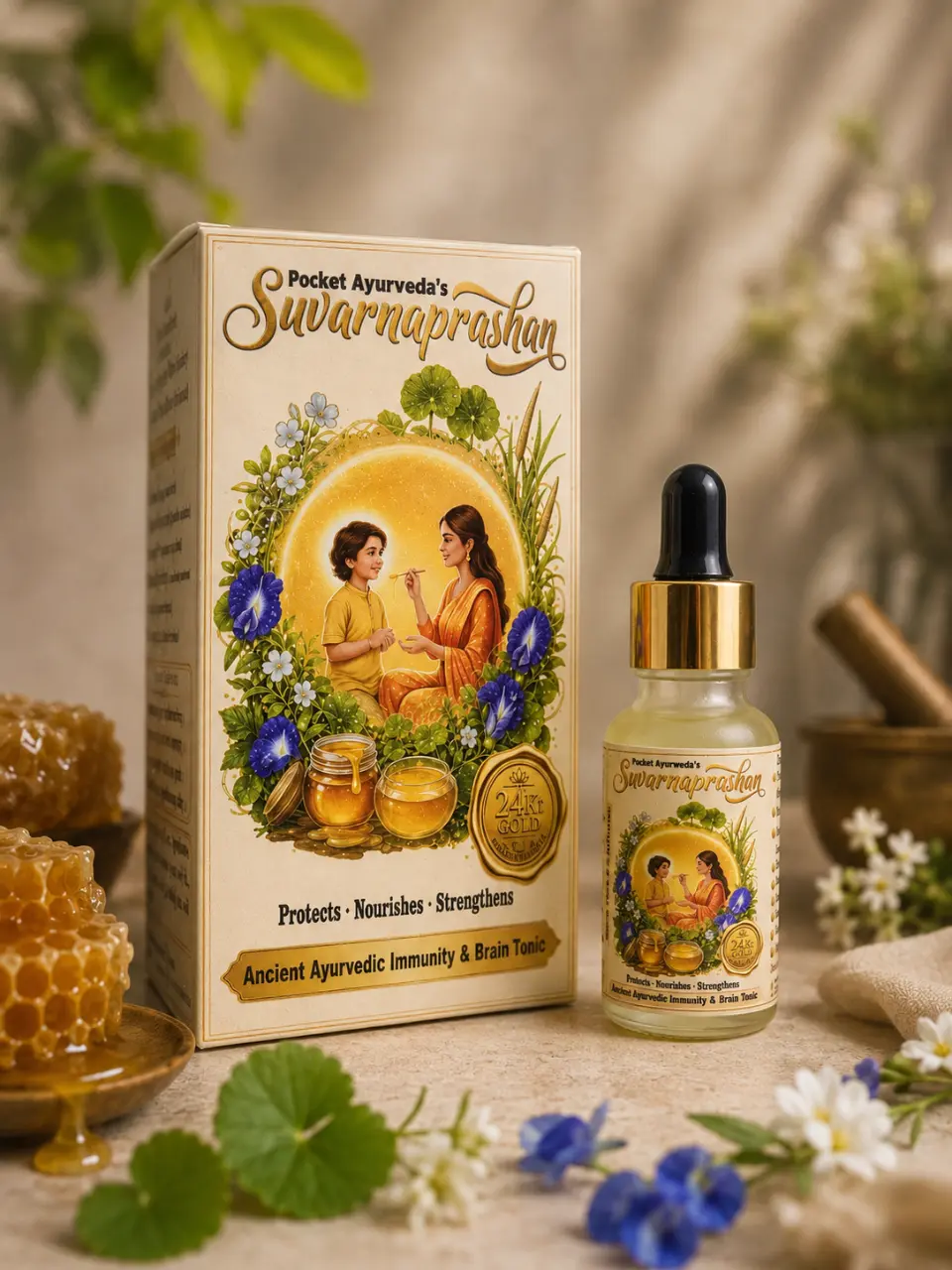 PocketAyurveda Suvarnaprashan Drops